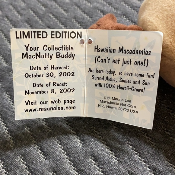 Mauna Loa Hawaiian Macadamia Buddy NWT - Picture 6 of 6